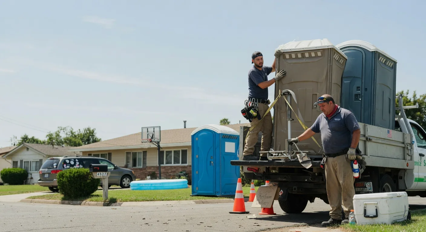 Porta Potty Rental in Ecru, MS near me